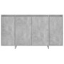 Aparador de madera contrachapada gris hormigón 135x41x75 cm de vidaXL, Aparadores - Ref: Foro24-809597, Precio: 143,35 €, Des...