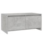 Concrete gray engineered wood coffee table 90x50x41.5 cm by vidaXL, Coffee table - Ref: Foro24-809822, Price: 65,33 €, Discou...