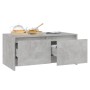 Concrete gray engineered wood coffee table 90x50x41.5 cm by vidaXL, Coffee table - Ref: Foro24-809822, Price: 65,33 €, Discou...