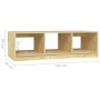 Mesa de centro de madera maciza de pino 110x50x34 cm de vidaXL, Mesas de centro - Ref: Foro24-809912, Precio: 72,99 €, Descue...