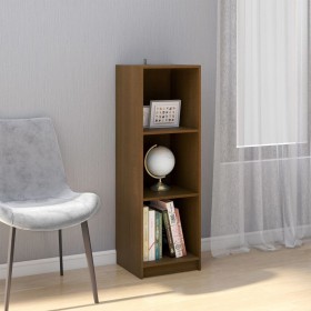 Pine wood honey brown shelf/space divider by vidaXL, Bookcases and shelves - Ref: Foro24-809939, Price: 43,51 €, Discount: %