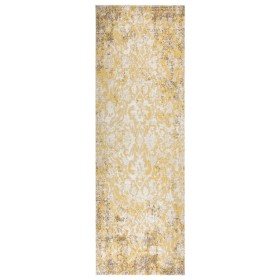 Yellow flat weave outdoor rug 80x250 cm by vidaXL, Outdoor protectors - Ref: Foro24-317043, Price: 40,99 €, Discount: %