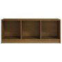 Mueble de TV de madera maciza pino marrón miel 104x33x41 cm de vidaXL, Muebles TV - Ref: Foro24-809963, Precio: 45,01 €, Desc...