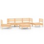 6-piece solid pine wood garden furniture set by vidaXL, Garden sets - Ref: Foro24-3082537, Price: 270,99 €, Discount: %