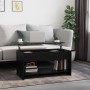 Engineered wood black coffee table 102x50x52.5 cm by vidaXL, Coffee table - Ref: Foro24-809648, Price: 75,60 €, Discount: %