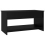 Mesa de centro madera de ingeniería negro 102x50x52,5 cm de vidaXL, Mesas de centro - Ref: Foro24-809648, Precio: 75,60 €, De...