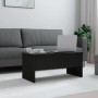 Black plywood coffee table 102x50.5x46.5 cm by vidaXL, Coffee table - Ref: Foro24-809720, Price: 83,20 €, Discount: %