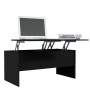 Black plywood coffee table 102x50.5x46.5 cm by vidaXL, Coffee table - Ref: Foro24-809720, Price: 83,20 €, Discount: %