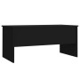 Black plywood coffee table 102x50.5x46.5 cm by vidaXL, Coffee table - Ref: Foro24-809720, Price: 83,20 €, Discount: %