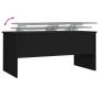 Black plywood coffee table 102x50.5x46.5 cm by vidaXL, Coffee table - Ref: Foro24-809720, Price: 83,20 €, Discount: %