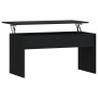 Black plywood coffee table 102x50.5x52.5 cm by vidaXL, Coffee table - Ref: Foro24-809630, Price: 73,10 €, Discount: %