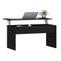 Black plywood coffee table 102x50.5x52.5 cm by vidaXL, Coffee table - Ref: Foro24-809630, Price: 73,10 €, Discount: %