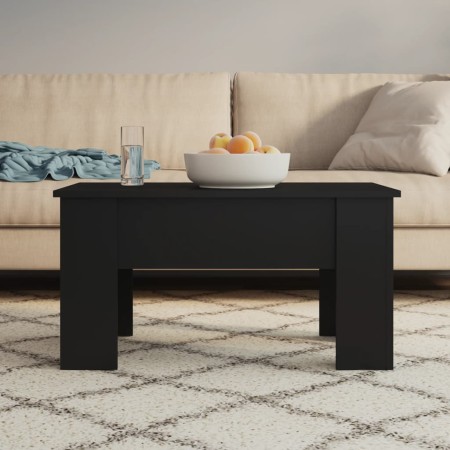 Black plywood coffee table 79x49x41 cm by vidaXL, Coffee table - Ref: Foro24-809693, Price: 44,99 €, Discount: %