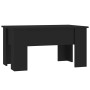 Black plywood coffee table 79x49x41 cm by vidaXL, Coffee table - Ref: Foro24-809693, Price: 44,99 €, Discount: %