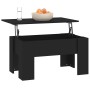 Black plywood coffee table 79x49x41 cm by vidaXL, Coffee table - Ref: Foro24-809693, Price: 44,99 €, Discount: %