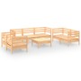 Garden furniture set 8 pieces solid pine wood by vidaXL, Garden sets - Ref: Foro24-3082597, Price: 377,99 €, Discount: %