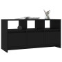 Black plywood TV cabinet 102x37.5x52.5 cm by vidaXL, TV Furniture - Ref: Foro24-809801, Price: 86,60 €, Discount: %