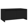 Mesa de centro madera de ingeniería negra 90x50x41,5 cm de vidaXL, Mesas de centro - Ref: Foro24-809819, Precio: 59,17 €, Des...