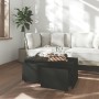 Black engineered wood coffee table 90x50x41.5 cm by vidaXL, Coffee table - Ref: Foro24-809819, Price: 59,99 €, Discount: %