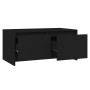 Mesa de centro madera de ingeniería negra 90x50x41,5 cm de vidaXL, Mesas de centro - Ref: Foro24-809819, Precio: 59,17 €, Des...