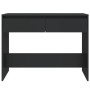 Mesa consola madera de ingeniería negra 100x35x76,5 cm de vidaXL, Mesas auxiliares - Ref: Foro24-809837, Precio: 56,80 €, Des...