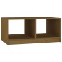 Mesa de centro madera maciza pino marrón miel 75x50x33,5 cm de vidaXL, Mesas de centro - Ref: Foro24-809909, Precio: 41,35 €,...