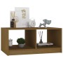 Mesa de centro madera maciza pino marrón miel 75x50x33,5 cm de vidaXL, Mesas de centro - Ref: Foro24-809909, Precio: 41,35 €,...