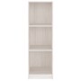 Estantería/divisor espacios madera pino blanco 36x33x110 cm de vidaXL, Librerías y estanterías - Ref: Foro24-809937, Precio: ...