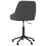 Silla de oficina giratoria de terciopelo gris oscuro de vidaXL, Sillas de oficina - Ref: Foro24-339470, Precio: 79,10 €, Desc...