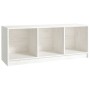 Massiver TV-Schrank aus weißem Kiefernholz, 104 x 33 x 41 cm von vidaXL, TV-Möbel - Ref: Foro24-809961, Preis: 42,99 €, Rabat...