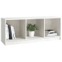 Massiver TV-Schrank aus weißem Kiefernholz, 104 x 33 x 41 cm von vidaXL, TV-Möbel - Ref: Foro24-809961, Preis: 42,99 €, Rabat...