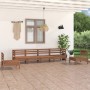 Garden furniture set 6 pieces solid honey brown pine wood by vidaXL, Garden sets - Ref: Foro24-3082545, Price: 308,80 €, Disc...