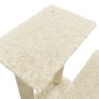 Rascador para gatos con postes de sisal crema 50,5 cm de vidaXL, Mobiliario para gatos - Ref: Foro24-171506, Precio: 37,73 €,...