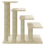 Cat scratching post with cream sisal posts 63 cm by vidaXL, Cat furniture - Ref: Foro24-171503, Price: 49,05 €, Discount: %