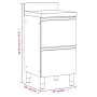 Commercial kitchen cabinets 3 units stainless steel by vidaXL, Restoration - Ref: Foro24-3083719, Price: 592,97 €, Discount: %