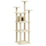 Cat scratcher with cream sisal posts 171 cm by vidaXL, Cat furniture - Ref: Foro24-171485, Price: 66,47 €, Discount: %