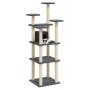 Cat scratcher with dark gray sisal posts 171 cm by vidaXL, Cat furniture - Ref: Foro24-171487, Price: 76,17 €, Discount: %