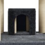 Rascador para gatos con postes de sisal gris oscuro 171 cm de vidaXL, Mobiliario para gatos - Ref: Foro24-171487, Precio: 76,...