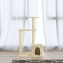 Cat scratching post with cream sisal posts 71 cm by vidaXL, Cat furniture - Ref: Foro24-171509, Price: 42,56 €, Discount: %