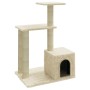 Cat scratching post with cream sisal posts 71 cm by vidaXL, Cat furniture - Ref: Foro24-171509, Price: 42,56 €, Discount: %