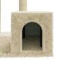 Cat scratching post with cream sisal posts 71 cm by vidaXL, Cat furniture - Ref: Foro24-171509, Price: 42,56 €, Discount: %