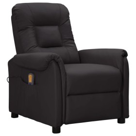 Black Synthetic Leather Massage Chair by vidaXL, Electric massage chairs - Ref: Foro24-338923, Price: 266,99 €, Discount: %