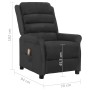 Sillón de masaje de cuero sintético negro de vidaXL, Sillones de masaje eléctricos - Ref: Foro24-338829, Precio: 226,99 €, De...