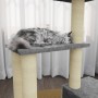 Rascador para gatos con postes de sisal gris claro 71 cm de vidaXL, Mobiliario para gatos - Ref: Foro24-171510, Precio: 39,53...