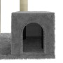 Rascador para gatos con postes de sisal gris claro 71 cm de vidaXL, Mobiliario para gatos - Ref: Foro24-171510, Precio: 39,53...