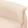 Sillón de masaje de tela color crema de vidaXL, Sillones de masaje eléctricos - Ref: Foro24-338915, Precio: 129,99 €, Descuen...