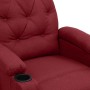 Sillón de masaje de tela rojo tinto de vidaXL, Sillones de masaje eléctricos - Ref: Foro24-339115, Precio: 223,84 €, Descuent...