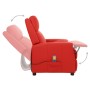 Sillón de masaje de cuero sintético rojo de vidaXL, Sillones de masaje eléctricos - Ref: Foro24-338848, Precio: 152,99 €, Des...