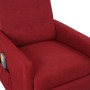 Sillón de masaje de tela rojo tinto de vidaXL, Sillones de masaje eléctricos - Ref: Foro24-338993, Precio: 172,99 €, Descuent...