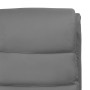 Sillón de masaje de cuero sintético gris de vidaXL, Sillones de masaje eléctricos - Ref: Foro24-338953, Precio: 202,47 €, Des...